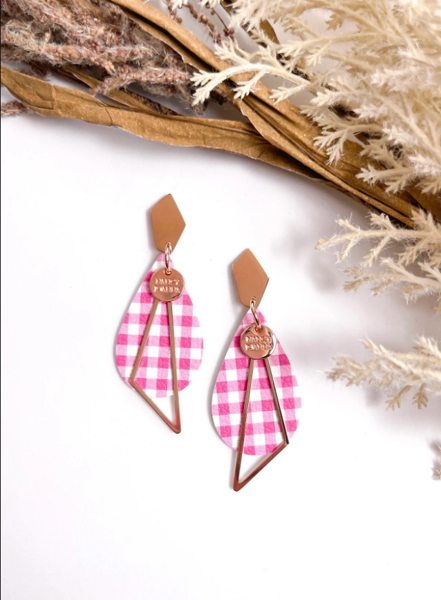 Mini Gingham Teardrops | Nancy Joanna Concrete Collection