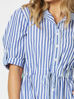 Summer Stripe Dress - Blue | Threadz