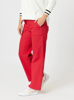 Hudson High Rise Wide Leg Jean - Red | Gordon Smith