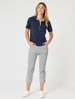 Classic Rib Polo - Navy | Gordon Smith