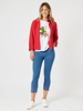 Isla Embroidered Slim Leg Jean - Denim | Gordon Smith