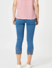 Isla Embroidered Slim Leg Jean - Denim | Gordon Smith