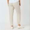 Sarah Linen Pleat Hem Pant - Natural | Gordon Smith