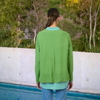 Essential V-Neck Knit - Absinthe | Namastai