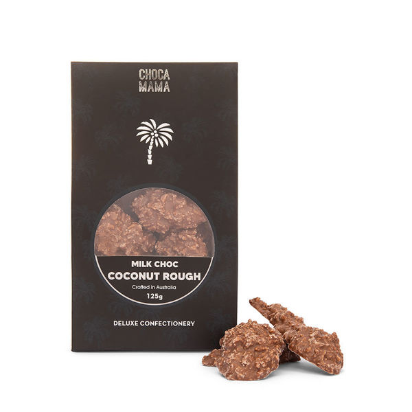 Milk Chocolate Cococut Roughs - 125g  | Chocamama