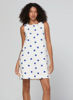 Hara Dress - Blue Polka Dot | Boom Shanker