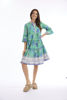 Hailey Layers Frill Dress – Green | Escape by QC