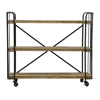 Chic Industrial 3 Shelf Trolley