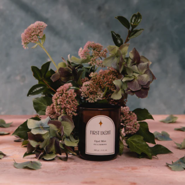 Opal Mist 180g Candle - Fig & Mimosa | First Light