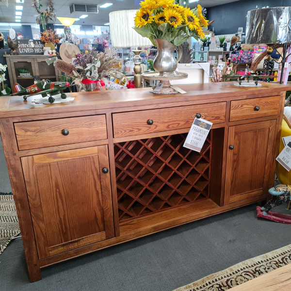 Paramount Wine Rack Buffet  | American Ash & Veneer