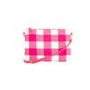 Capri - Pink & White Gingham Crossbody (Small)  | Liv & Milly