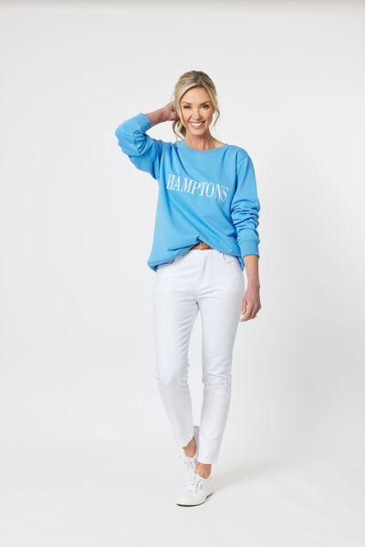 Hampton Sweatshirt - Cornflower | Gordon Smith