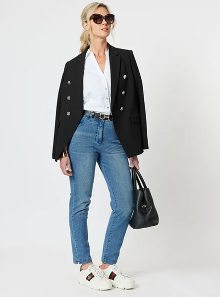 Lauren Blazer - Black | Gordon Smith