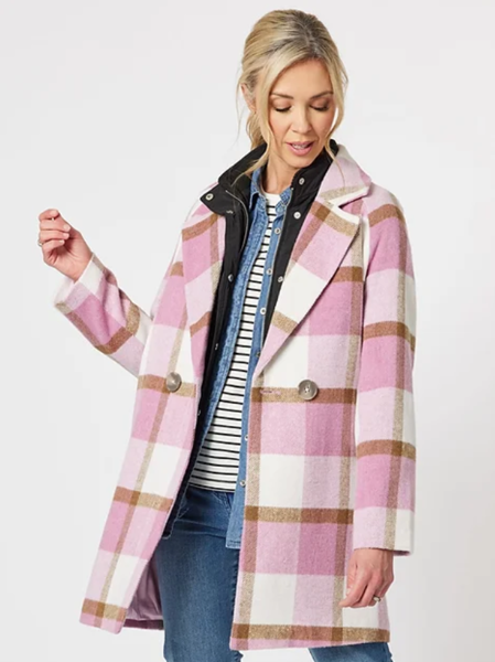 Hunter Coat - Blush | Gordon Smith