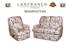 Manhattan Recliner Suite | Warwick Eastwood Bison