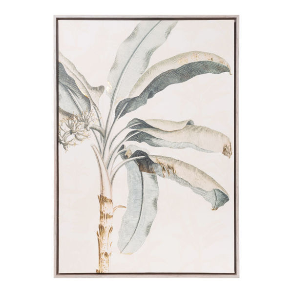 Exotic Left Palm Framed Canvas 94x64 | Exotic Range