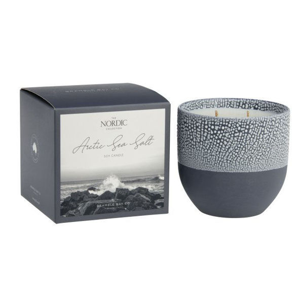 Nordic Arctic Sea Salt Candle | Bramble Bay Collections