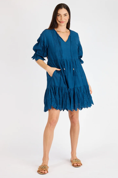 Taylor Dress - Navy | Lula Soul