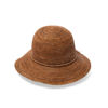 York Cloche Hat - Chocolate  58cm (M/L) | Tina M Copenhagen