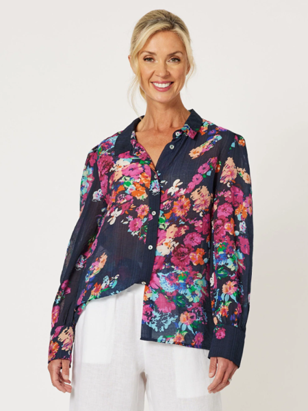 Botanical Shirt - Multi Print  | Gordon Smith