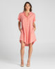 Josie Shirt Dress - Red Juno | Boom Shanker