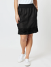 Ruffle Hem Skirt - Black | Gordon Smith