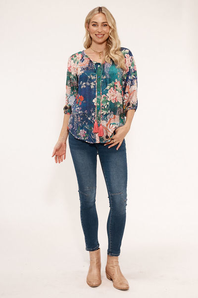 Wisteria Top - Print | Lula Life