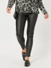 Luna Faux Leather Pant - Black | Hammock & Vine