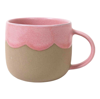 Breakfast In Bed Scallop Mug - Raspberry | Robert Gordon