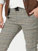 Cara Check Pant - Toffee | Threadz