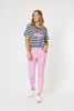 Taylor Patch High Rise Skinny Leg Jeans - Flamingo | Threadz