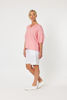 Diana Detail Sleeve Top - Coral  | Gordon Smith