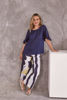 Palazzo Pant  Sake Print - Navy Pine Lime | Seesaw