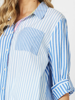 Summer Stripe Shirt - Blue | Threadz