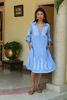 Santorini Shirt Dress - Blue  | Azure & Indigo Desert