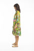 Lani Frill 3/4 Sleeve Dress - Print | Escape by QC