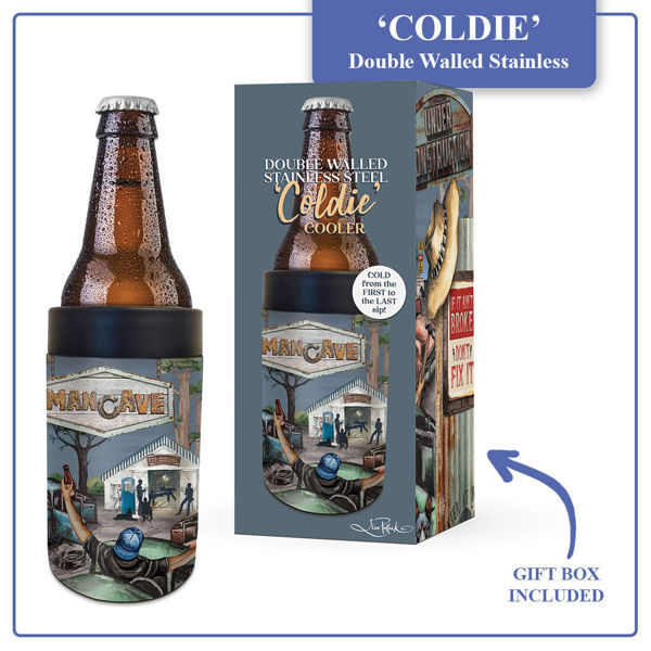 Coldie Cooler - Man Cave | Lisa Pollock