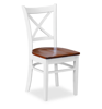 Hampton 5 Pce Extention Dining Room Suite | Polished Teak & White