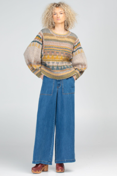 Sophia Jumper- Oatmeal | Boom Shanker
