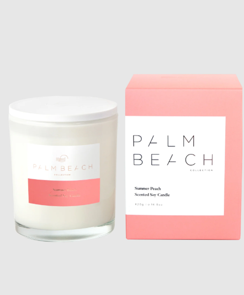 Summer Peach Standard Candle - Palm Beach