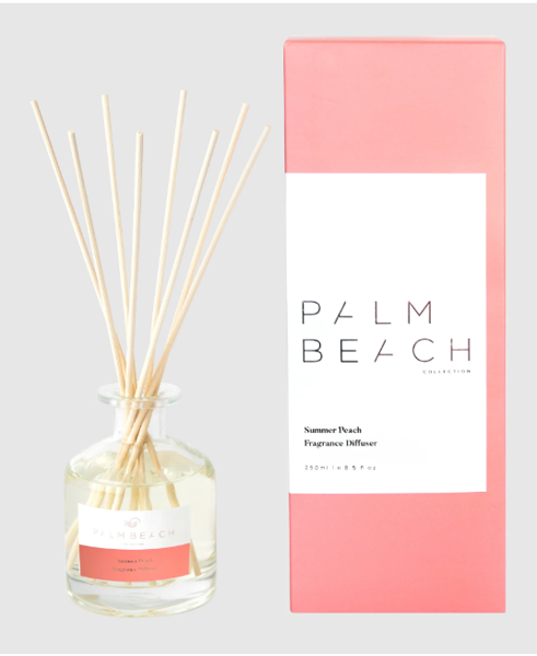 Summer Peach Reed Diffuser | Palm Beach