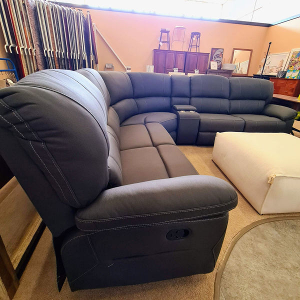 Jersey Corner Suite | Jet Fabric