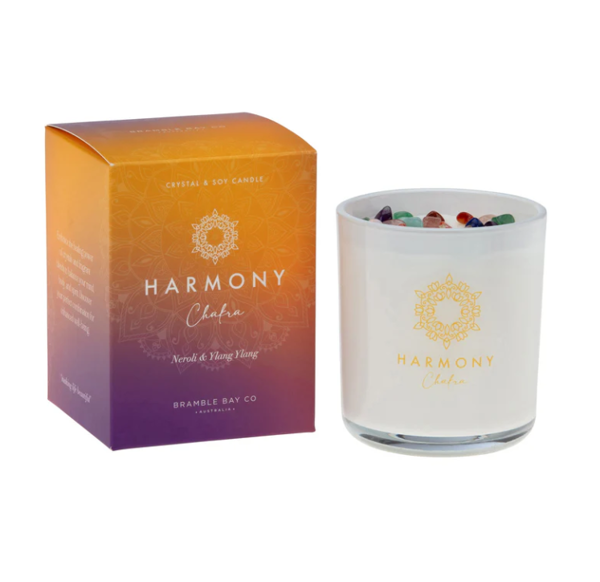 Crystal Boho Candle - Harmony | Bramble Bay Collection