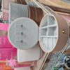 Round Travel Jewellery Case- Rose | Bramble Bay Collection