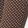Small Bow Print Pant - Koko White | Gordon Smith