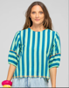 Ava Top - Capri Green | Boom Shanker
