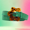Flower Belt - Peacock Suede  | Boom Shanker