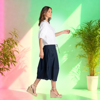 Guru Skirt - Navy | Boom Shanker
