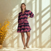 Virginia Dress - Navy | Ibisa