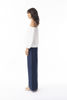 Linen Wide Leg Pant - Navy | Escape by QC